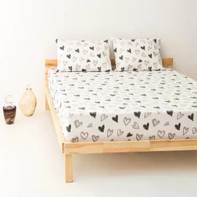 Soley Mix & Match Lover %100 Pamuk Tek Kişilik Çarşaf Seti