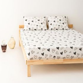Soley Mix & Match Lover %100 Pamuk Tek Kişilik Çarşaf Seti