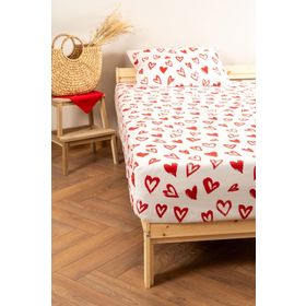 Soley Mix & Match Lover %100 Pamuk Tek Kişilik Çarşaf Seti