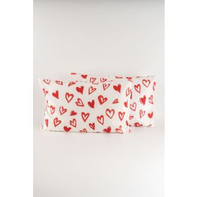 Soley Mix & Match Lover Kırmızı %100 Pamuk 2’li Yastık Kılıfı Seti