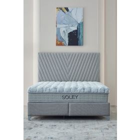 Soley Napoly 90x190 CM Full Ortopedik Paket Yaylı Hipersoft Yatak