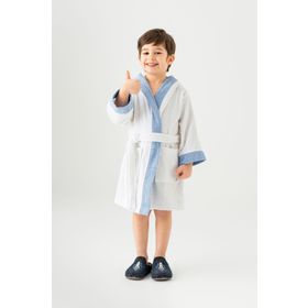 Soley Pueri Nepos 6-8 Yaş %100 Pamuk Erkek Çocuk Bornozu