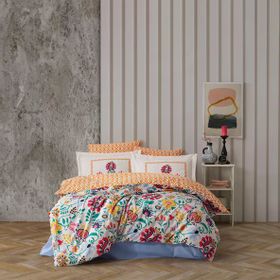 Soley Regina %100 Pamuklu Çift Kişilik Nevresim Takımı