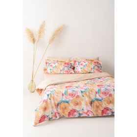 Soley Rose %100 Pamuk Çift Kişilik Nevresim Takımı