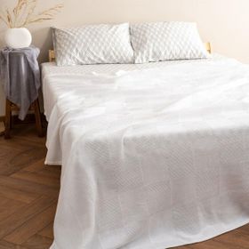 Soley Serenity Beyaz %100 Pamuk 160x220 cm Tek Kişilik Pike