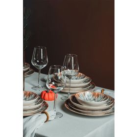 Soley Sirus 24 Parça 6 Kişilik Yemek Takımı