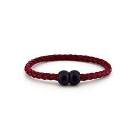Solfera BT166 Bordo Erkek Bileklik