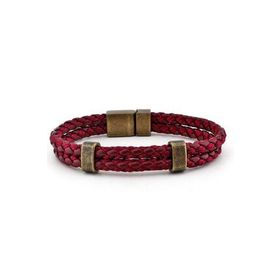 Solfera BT272 Bordo Erkek Bileklik
