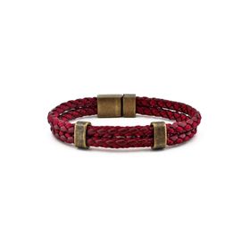 Solfera BT272 Bordo Erkek Bileklik