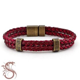 Solfera BT272 Bordo Erkek Bileklik