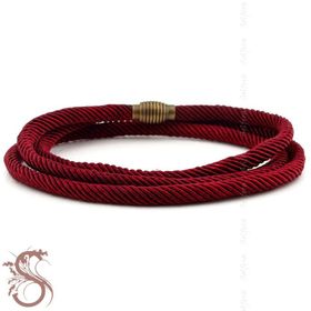 Solfera BT466 Bordo Erkek Bileklik
