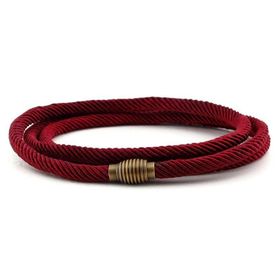 Solfera BT466 Bordo Erkek Bileklik