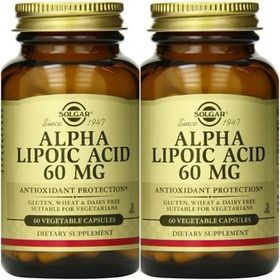 Solgar Alpha Lipoic Acid 60 mg 2x60 Kapsül