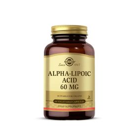 Solgar Alpha Lipoic Acid 60 mg İçeren 60 Kapsül