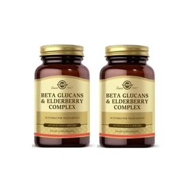 Solgar Beta Glucans Elderberry 60 Kapsül