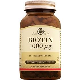 Solgar Biotin 1000 mcg 3x50 Kapsül