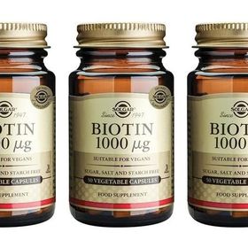 Solgar Biotin 1000 mcg 3x50 Kapsül