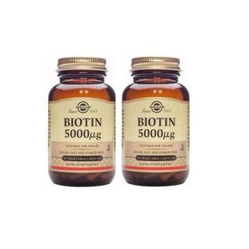 Solgar Biotin 5000 mcg 2x50 Kapsül