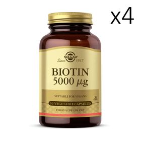 Solgar Biotin 5000 mcg 4x50 Kapsül