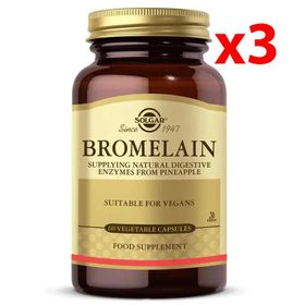 Solgar Bromelain 150 mg 60 Kapsül