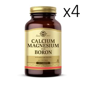 Solgar Calcium Magnesium Plus Boron 4x100 Tablet