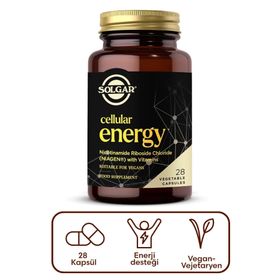 Solgar Cellular Energy Multivitamin 28 Kapsül