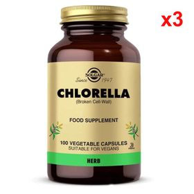 Solgar Chlorella 3x100 Kapsül