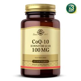 Solgar CoQ-10 100 mg 3x60 Kapsül