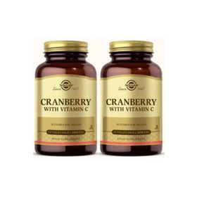 Solgar Cranberry Extract Vitamin C 2x60 Kapsül