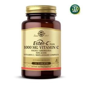 Solgar Ester C Plus 1000 mg 10x30 Tablet