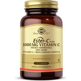 Solgar Ester C Plus 1000 mg 2x60 Tablet