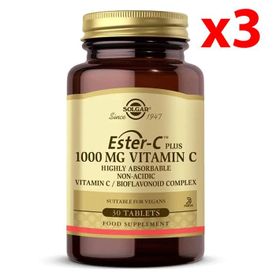 Solgar Ester-C Plus 1000 mg 3x30 Kapsül