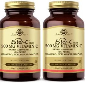Solgar Ester C Plus 500 mg 2x100 Kapsül