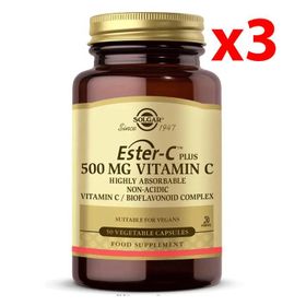 Solgar Ester-C Plus 500 mg 50 Kapsül