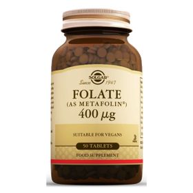 Solgar Folate Metafolin 400 mcg 50 Tablet
