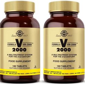 Solgar Formula VM 2000 Multivitamin 2x180 Tablet