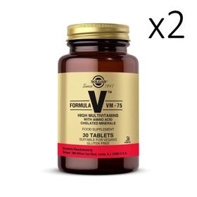 Solgar Formula VM-75 Multivitamin 2x60 Tablet