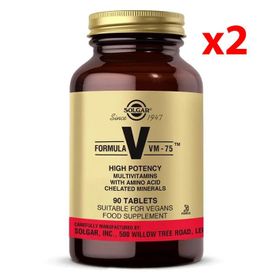 Solgar Formula VM-75 Multivitamin 2x90 Tablet