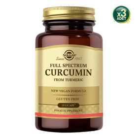 Solgar Full Spectrum Curcumin İçeren 30 Kapsül