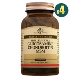 Solgar Glucosamine Chondroitin Msm 4x60 Tablet