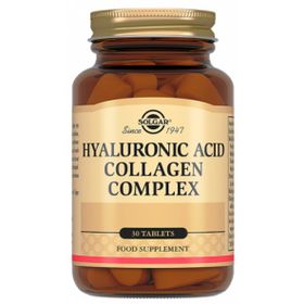 Solgar Hyaluronic Acid Collagen Complex İçeren 30 Tablet