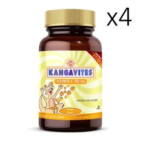 Solgar Kangavites Vitamin C 100 mg 4x90 Çiğnenebilir Tablet