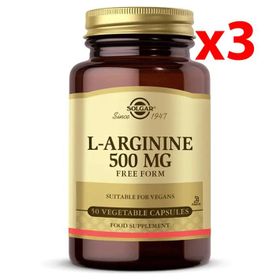 Solgar L-Arginine 500 mg 50 Kapsül
