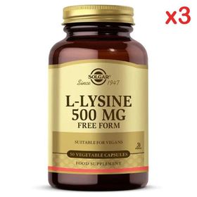 Solgar L-Lysine 500 mg 50 Kapsül