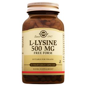 Solgar L-Lysine 500 mg İçeren 50 Kapsül