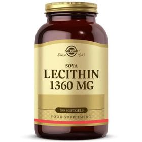 Solgar Lecithin 1360 mg 100 Kapsül