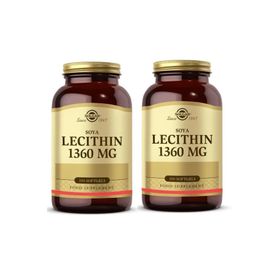 Solgar Lecithin 1360 mg 2x100 Kapsül