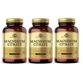 Solgar Magnesium Citrate 200 mg 3x60 Tablet
