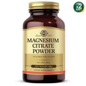 Solgar Magnesium Citrate 2x108 gr Toz