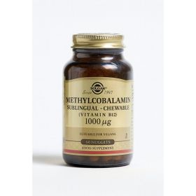 Solgar Methylcobalamin Vitamin B12 1000 mcg 60 Tablet